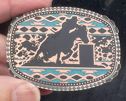 Southwest Barrel Racer SVG Design