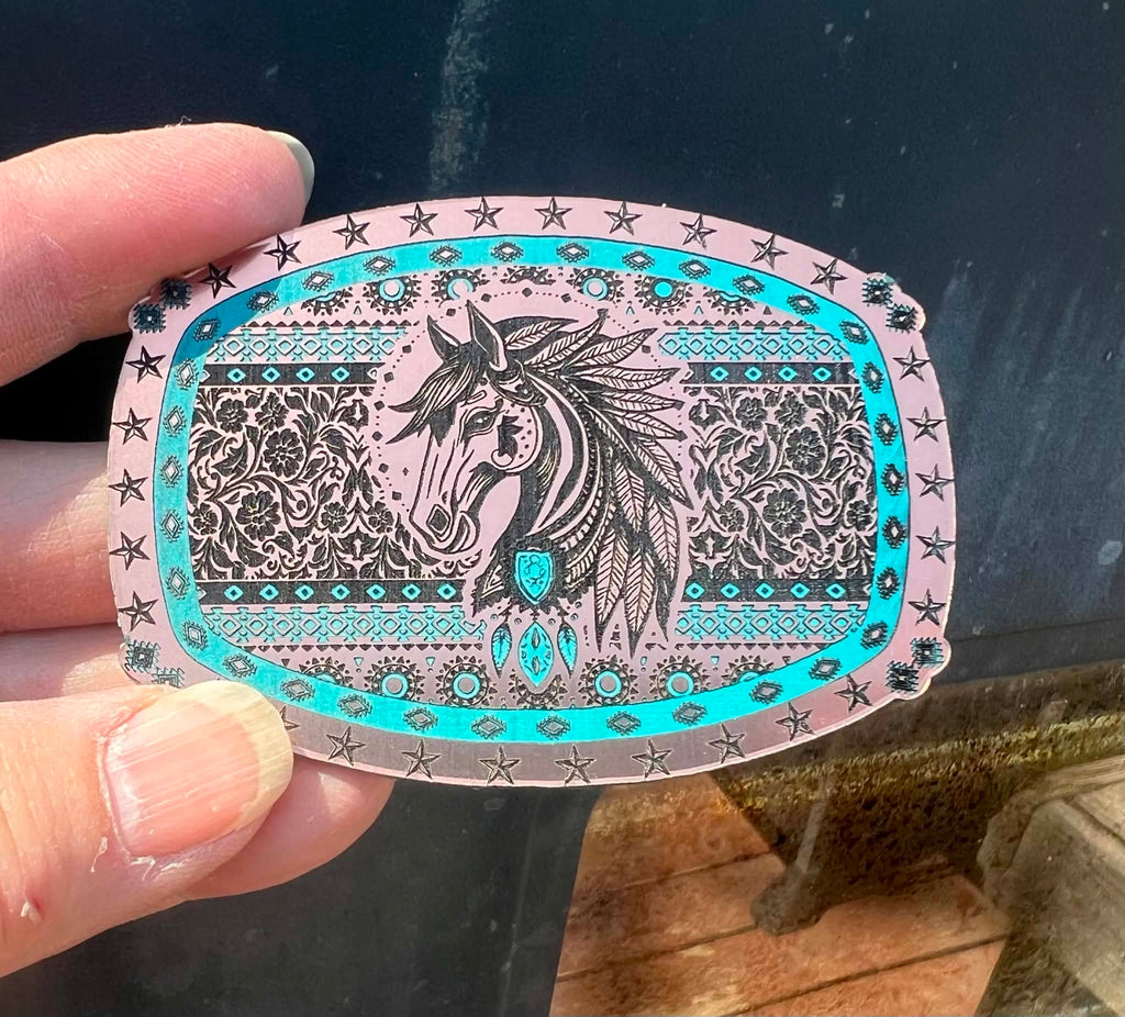 Southwest Horse Design SVG & Lightburn Files